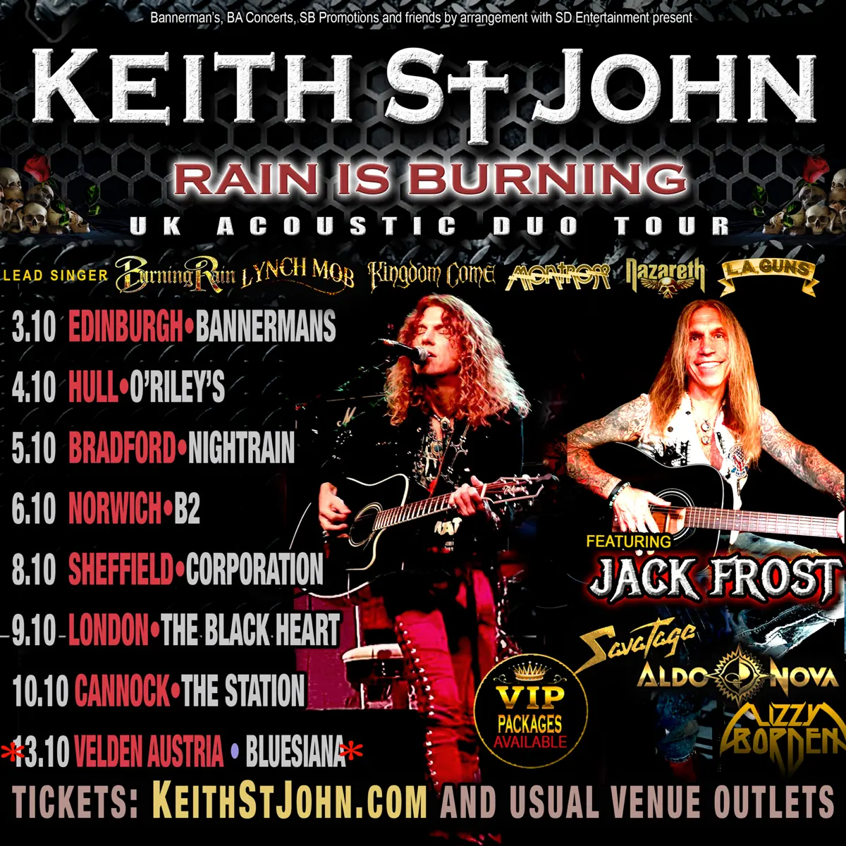 Keith St John - Duo Tour 2023 uk