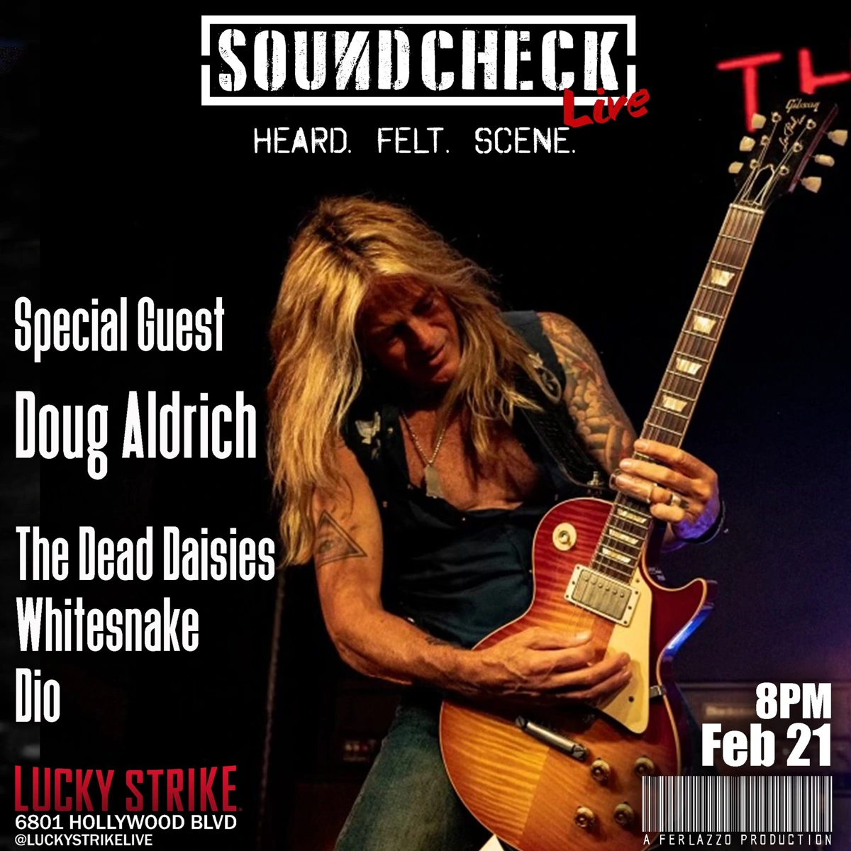 Doug Aldrich Soundcheck live 97