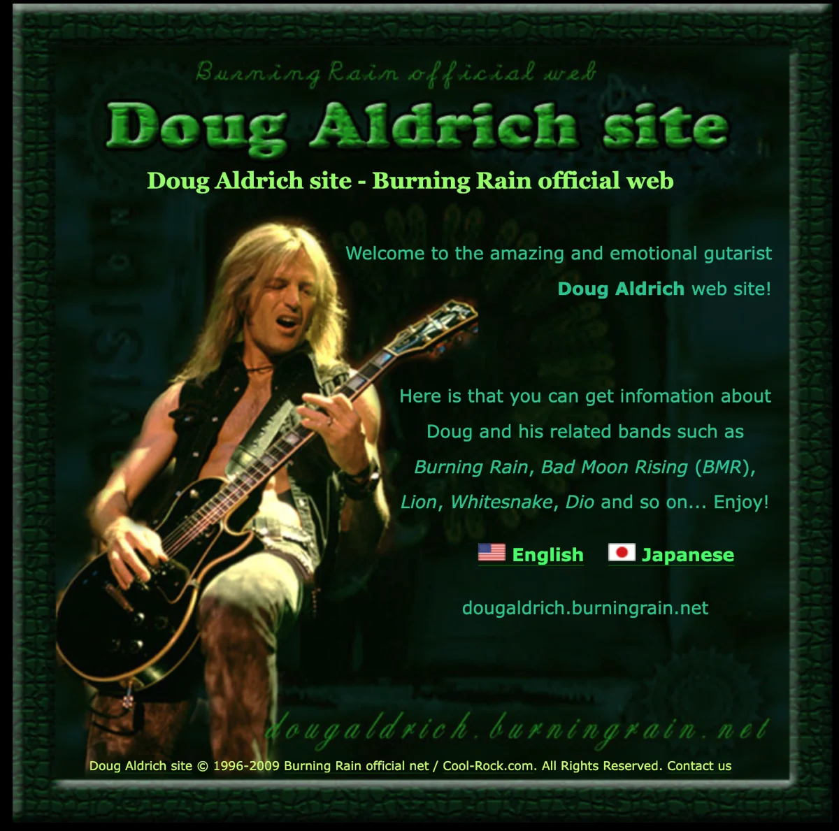 Doug Aldrich- BurningRain.net